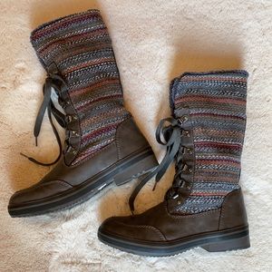Maurices Lace Up Boot 8.5